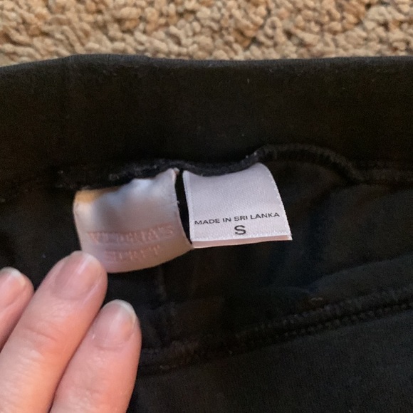 🎉 VICTORIAS SECRET Vintage Black Rhinestone Leggings, set of 2 - size S - Picture 4 of 5